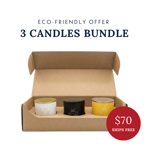 Pick 3 candles - eco bundle