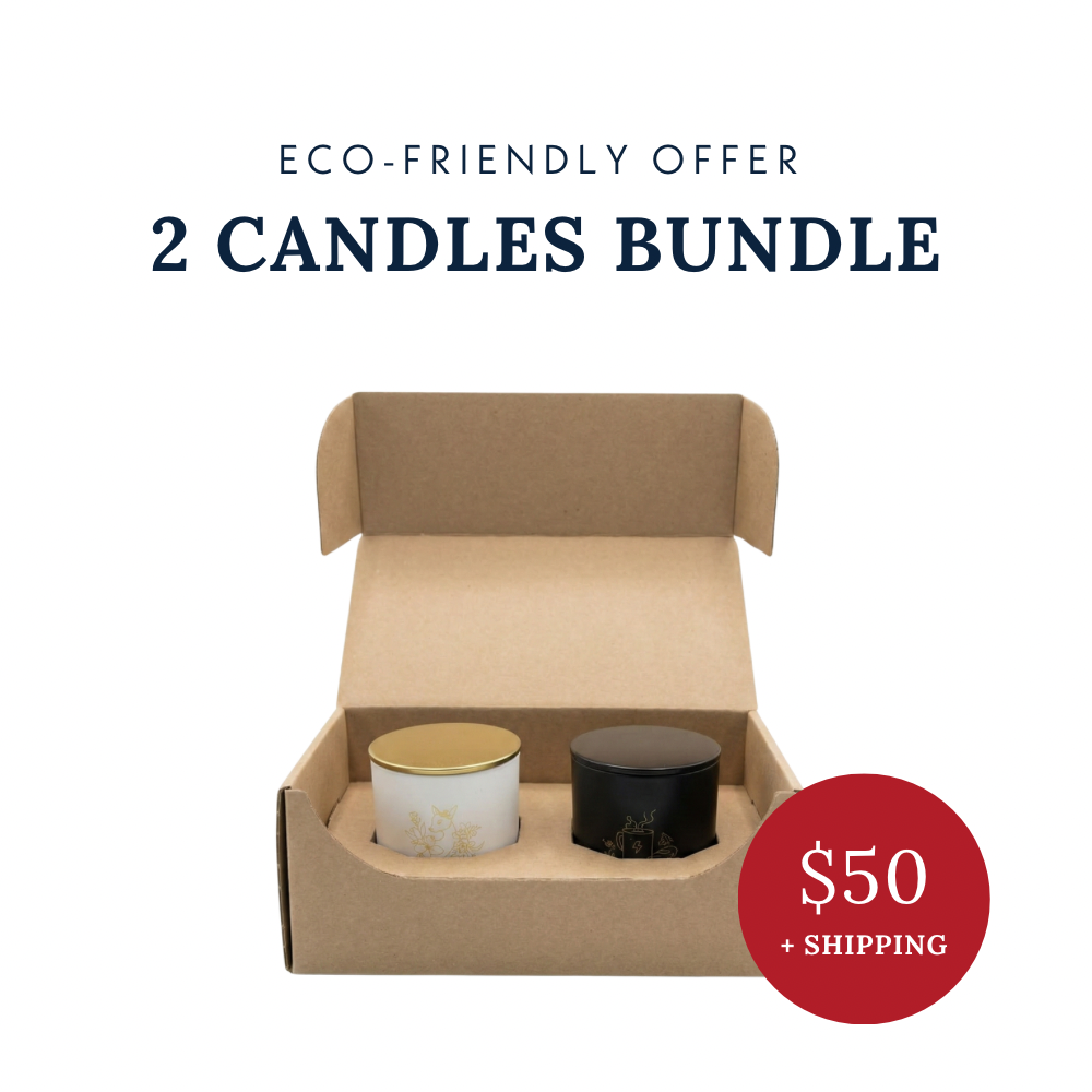 Pick 2 candles - eco bundle