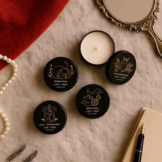 4 tins spring scents discovery set - Lux & Nox