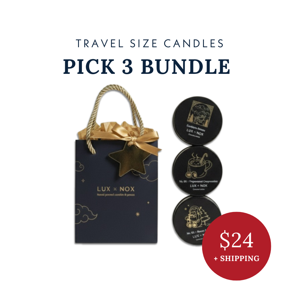 Holiday special: 3 travel-size candles gift set