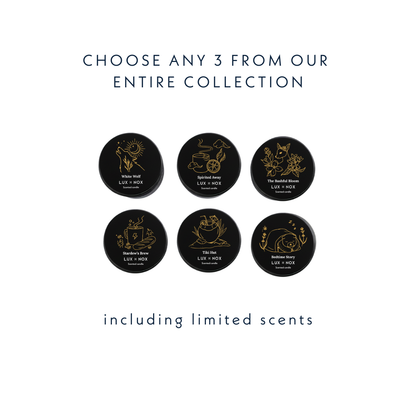 Holiday special: 3 travel-size candles gift set